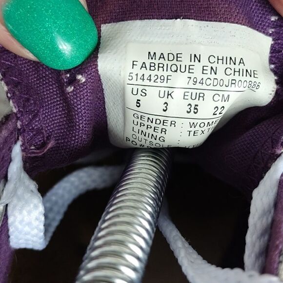 Converse All Star Plaid Sneakers - Picture 4 of 7